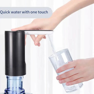 Water Bottle Pump, USB Charging Automatic Drinking Water Pump Portable Electric Water Dispenser Water Bottle Switch