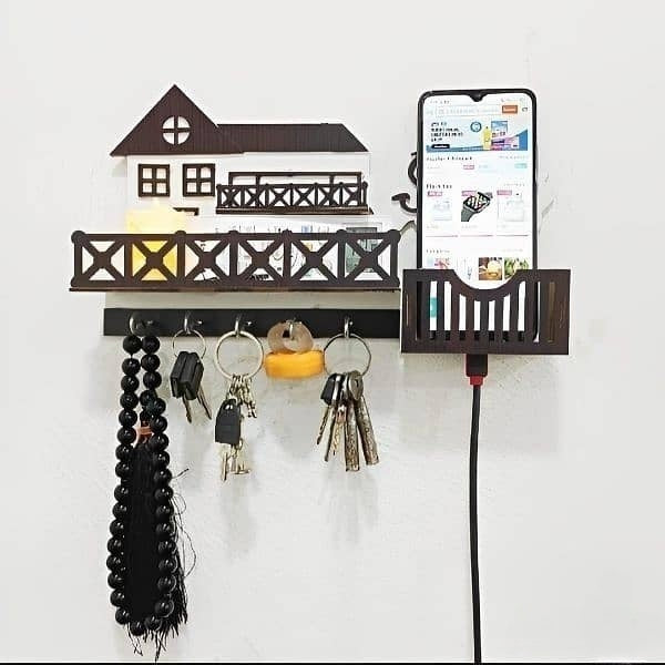 Sweet Home Mobile & Key Holder