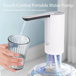 Water Bottle Pump, USB Charging Automatic Drinking Water Pump Portable Electric Water Dispenser Water Bottle Switch